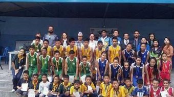 प्रथम जुविलेन्ट इलाइट बास्केटबल सम्पन्न ।