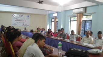 मेडपामा स्थानिय गैर–सरकारीको पहुँच पुर्याउनका लागी अभिमुखीकरण