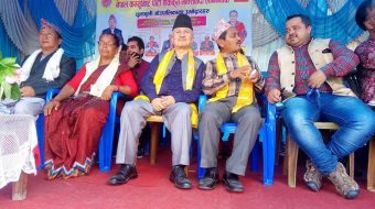 बिरासत जाेगाउन काँग्रेस–एमालेका प्रभावशाली नेता जिल्ला दौडाहमा