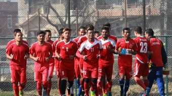 मैत्रीपूर्ण खेलमा नेपाल भारतसगँ पराजीत
