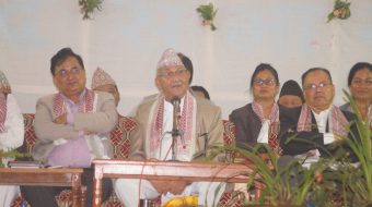 एमाले अध्यक्ष ओली भन्छन ‘नेपालको पानी जहाज प्रशान्त महासागरमा कुद्छ’