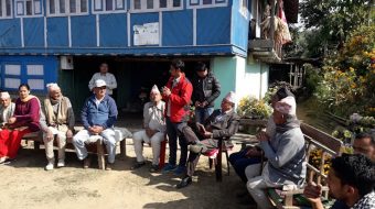 काँग्रेसका उम्मेद्वार कट्टेल र राईको घरदैलो अभियान तिब्र