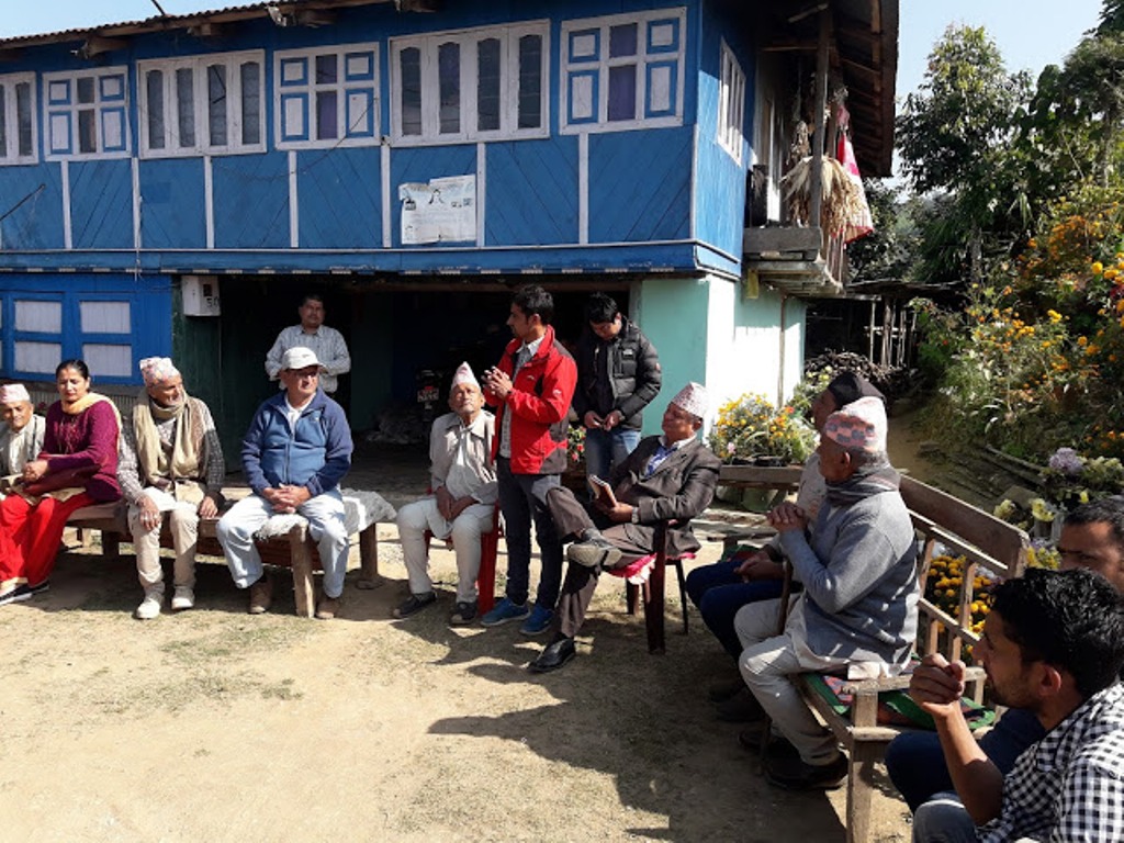 काँग्रेसका उम्मेद्वार कट्टेल र राईको घरदैलो अभियान तिब्र