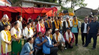 माङसेवुङको एउटै वडाका ३० घर बाम गठबन्धनमा प्रवेश