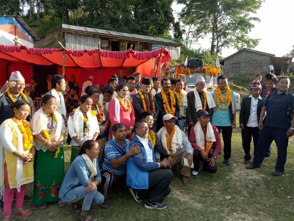 माङसेवुङको एउटै वडाका ३० घर बाम गठबन्धनमा प्रवेश