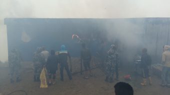 हर्कटेकाे दुग्ध उद्योगमा आगलागी, १ करोड बढीको क्षति