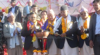 लब्रेकुटीलाई फाल्गुनन्द विकास ट्रष्टको रुपमा विकास गर्छु  प्रधानमन्त्री देउवा