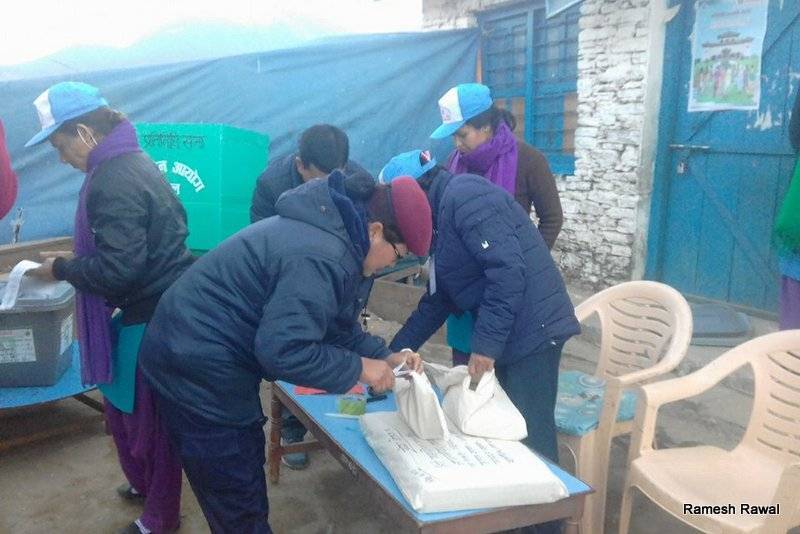 मतदान सुरु, प्रमुख आयुक्त डा यादव भन्छन्-मतदाता लामवद्ध छन्