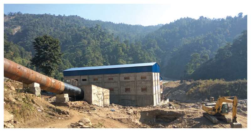 हिमाल दोलखा क्यास्केड :१ महीनाभित्रै विद्युत् उत्पादन