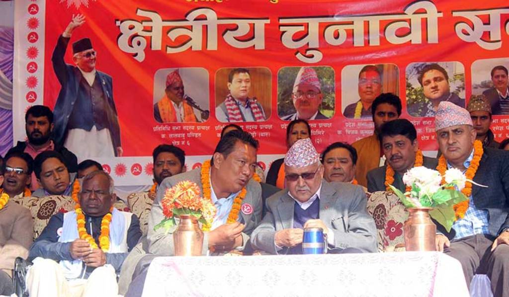 ओली भन्छन्- कांग्रेस नेतृत्वको गठबन्धन अलोकतान्त्रिक