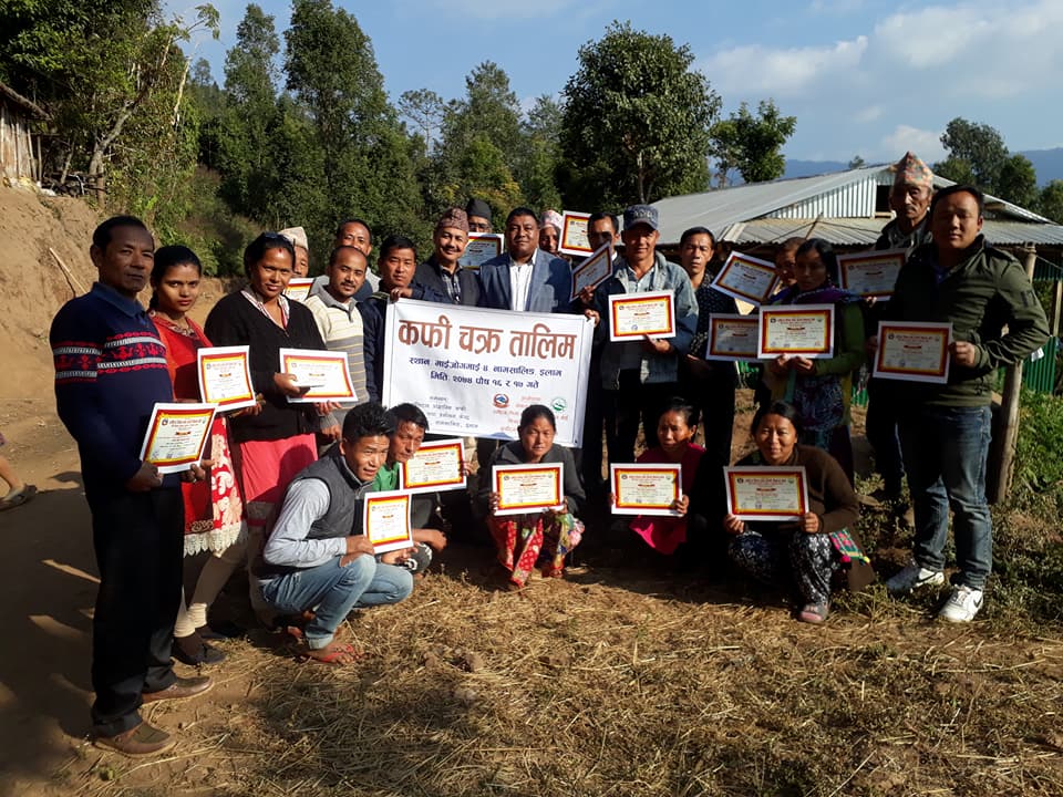 नामसालिङ्गलाई कफि पकेट क्षेत्र बनाइने