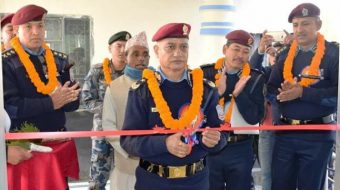 तीन स्थानीय तह हेर्ने प्रहरी कार्यालयको पूर्वी नाका पशुपतिनगरमा आधुनिक भवन