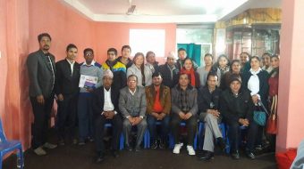  १६ जिल्ला भरीका जिल्ला हुलाक कार्यलयमा कार्यरत कर्मचारीहरु तालिम