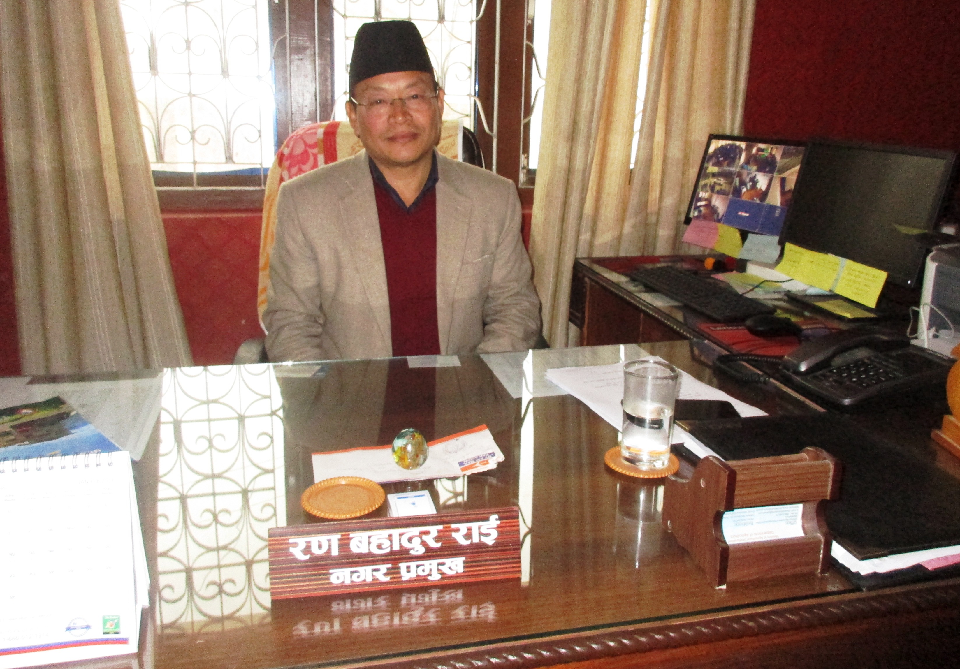 पाँच वर्षमा कृषि, पर्यटनको प्रवर्द्धन र सबै वडामा १२ महिना चल्ने सडक निर्माण हुनेछन् : नगर प्रमुख राई