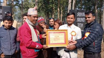 सुरुङ्गामा माओवादी सांसदलाई सम्मान
