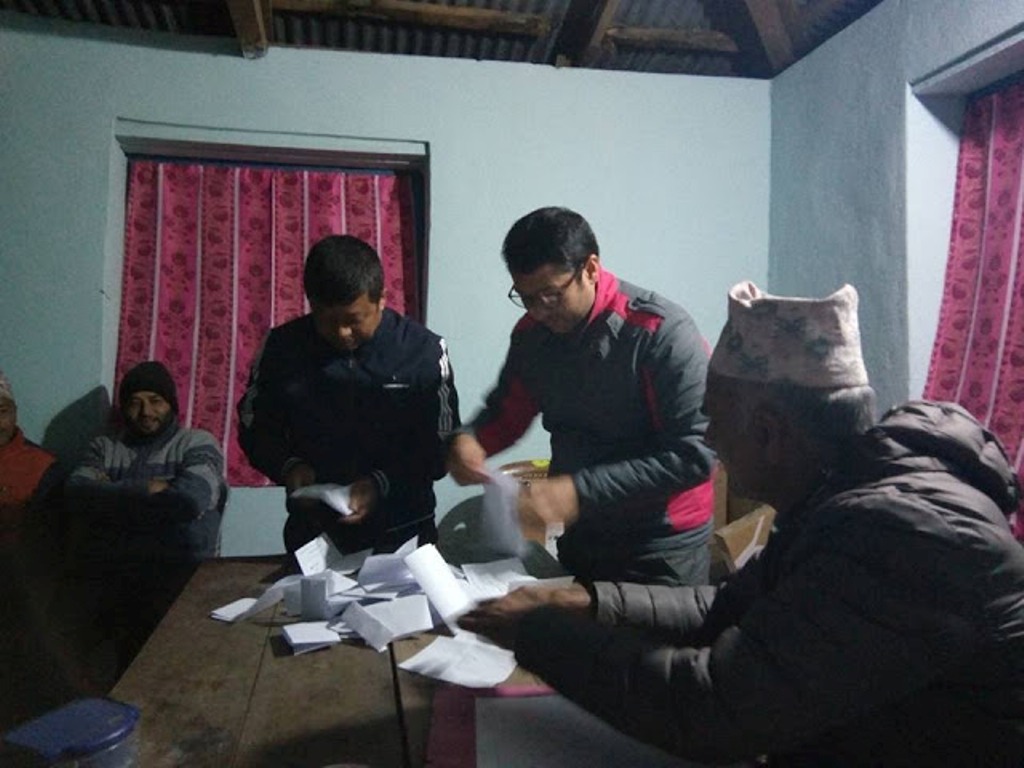 रोङ र सन्दकपुर गाँउपालिकाको केन्द्र परिर्वतन