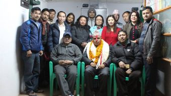 प्रमुख उद्योग अधिकृत नविन पौडेललाई उद्यमीबाट बिदाई