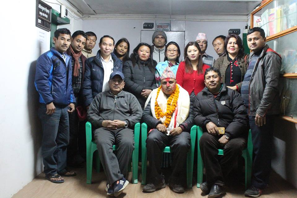 प्रमुख उद्योग अधिकृत नविन पौडेललाई उद्यमीबाट बिदाई