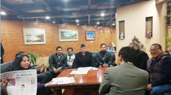 पूर्व प्रधानमन्त्री खनाल इरान प्रस्थान
