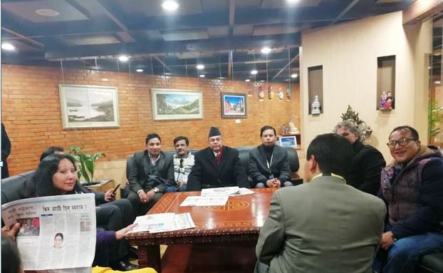 पूर्व प्रधानमन्त्री खनाल इरान प्रस्थान