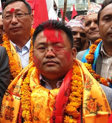 प्रदेश १ को गृहमन्त्रीमा टंक आङ्बुहाङको दाबी 