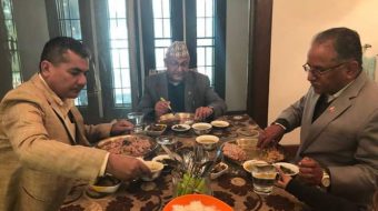 ओली–प्रचण्डको पाँच घण्टे ‘लन्च मिटिङ’मा यसरी भयो जबजको विषयमा सहमति