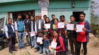 सूर्योदय नगरपालिकामा कुखुरा पालन सम्बन्धि तालिम सम्पन्न