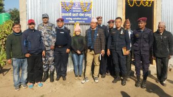 इभाङ्गमा प्रहरीको अस्थाई चौकी स्थापना