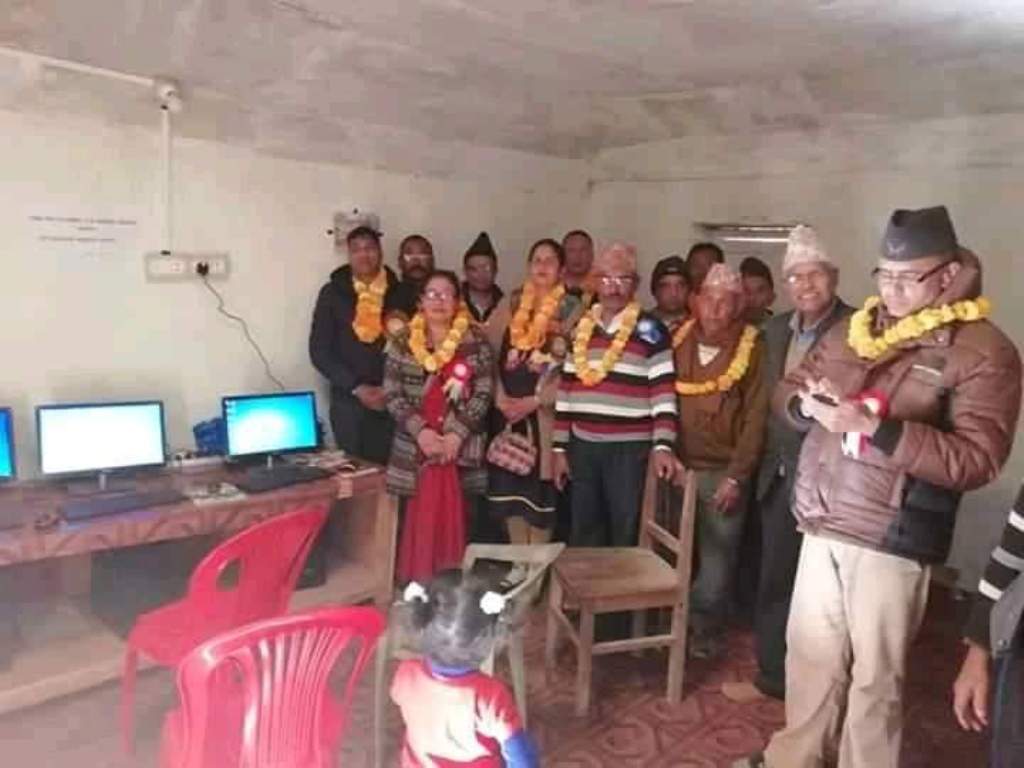 श्रीअन्तुमा २ लाख भन्दा बढीको लागतमा आइसिटी कार्यक्रम उदघाटन