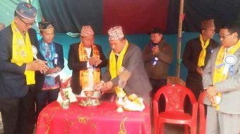 रोङ् गाँउपालिका २ शान्तिपुर दुधेमा २८५५ औ सोनाम ल्होसार
