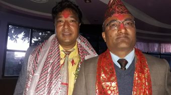 प्याव्सन इलामले गर्यो बाशिष्ठ र उपाध्यायलाई सम्मान