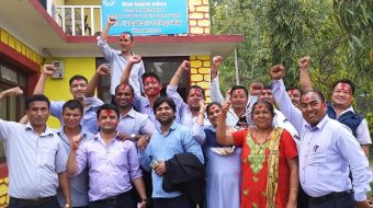 नेकपा निकट कर्मचारी युनियन नेपाल विद्युत प्राधिकरणको आधिकार ट्रेड युनियनमा बिजयी