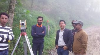 भारतीय सीमा क्षेत्र लामिधुरा जोड्ने सडक स्तरउन्नतीका लागि सर्भे