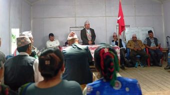सन्दकपुर गाउँपालिकामा विभाग र वडा इञ्चार्ज तोक्दै नेकपाको बैठक सकियो