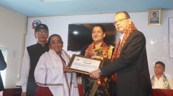 वडा कार्यालय, क्रिकेट मैदान र स्वास्थ्य चौकी भवन निर्माणका जग्गादातालाई सम्मान