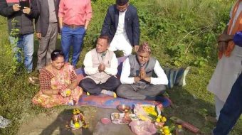 चुलाचुली वडा नं ४ को भवन निर्माण शिलान्यास