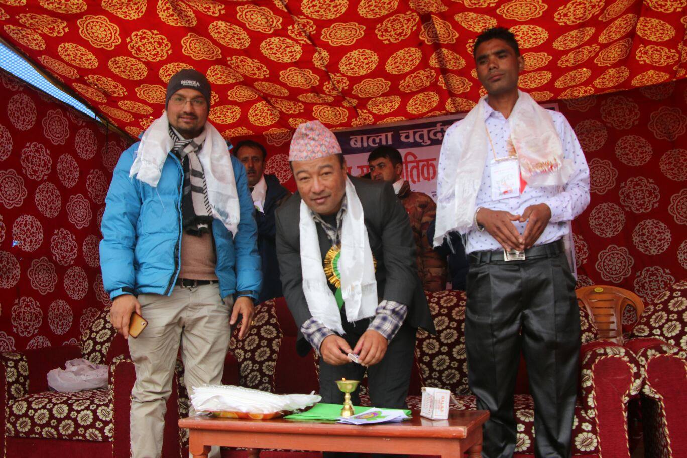माइजोगमाईको समृद्धि कृषि र पर्यटन : अध्यक्ष राई