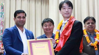 जापानमा इलामको चिया प्रवर्द्धन गर्ने  ताचुया सम्मानित