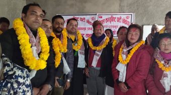 पुवामझुवामा नेकपाको प्रशिक्षण