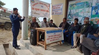 स्वास्थ्य जिवन कार्यक्रम र स्वास्थ्य शिविर शान्तिपूरमा सम्पन्न