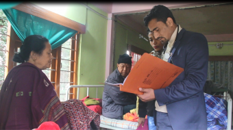 भारतीय बिरामीको चापसँग अञ्चल आयुर्वेद औषधालयका सबै बेड भरीए