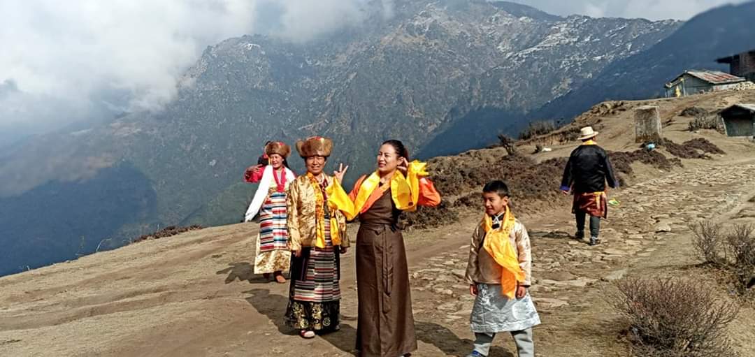 सन्दकपुरमा मनाए शेर्पा समुदायले ग्याल्बो ल्होसार