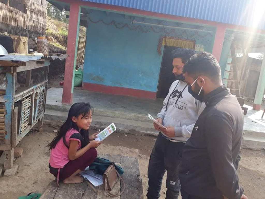 अनेरास्ववियू इलामकाे कोरोना सचेतना अभियान