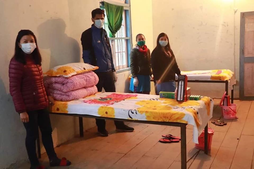 इलामका १० वटै स्थानिय तह धमाधम क्वारेन्टाइन स्थापना गर्दै