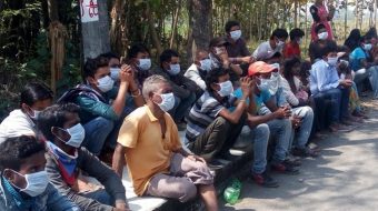 झापा फर्किएका ७१ मजदुरलाई होम क्वारेन्टाइनमा बस्न निर्देशन
