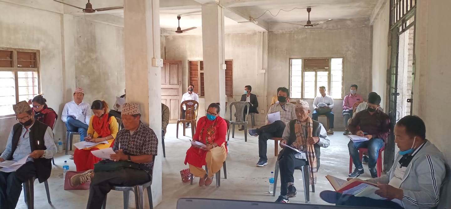 कोरोनको प्रभावलाई न्युनिकरणका लागि माई नगरपालिकाले १० लाखको कोष खडा गर्दै