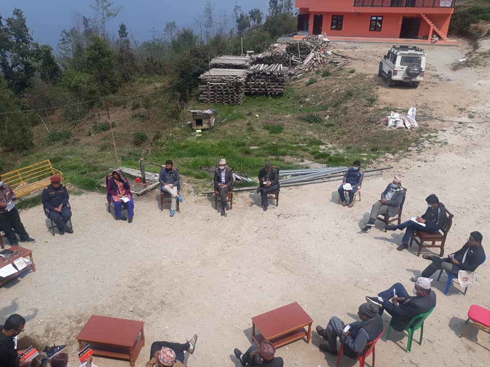 कोरानोको सम्भावित जोखिम नियन्त्रणमा  सन्दकपुरमा राजनितिक दल एकजुट