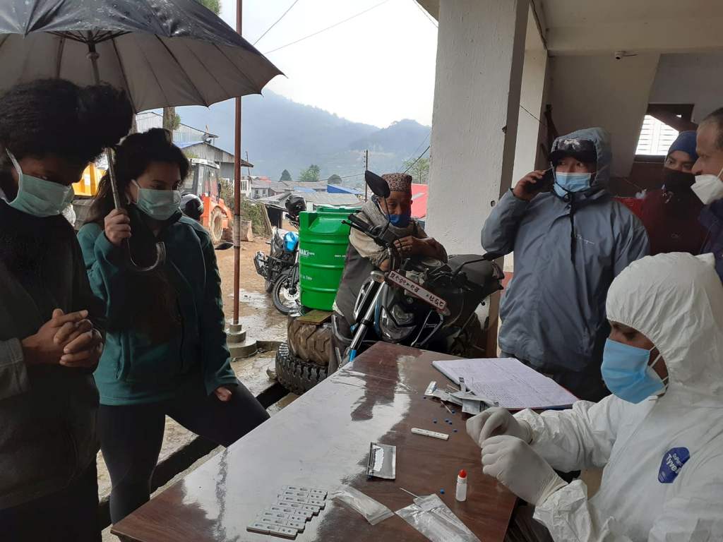 माईजोगमाईमा थप ६ जनाको र्‍यापिड टेस्ट