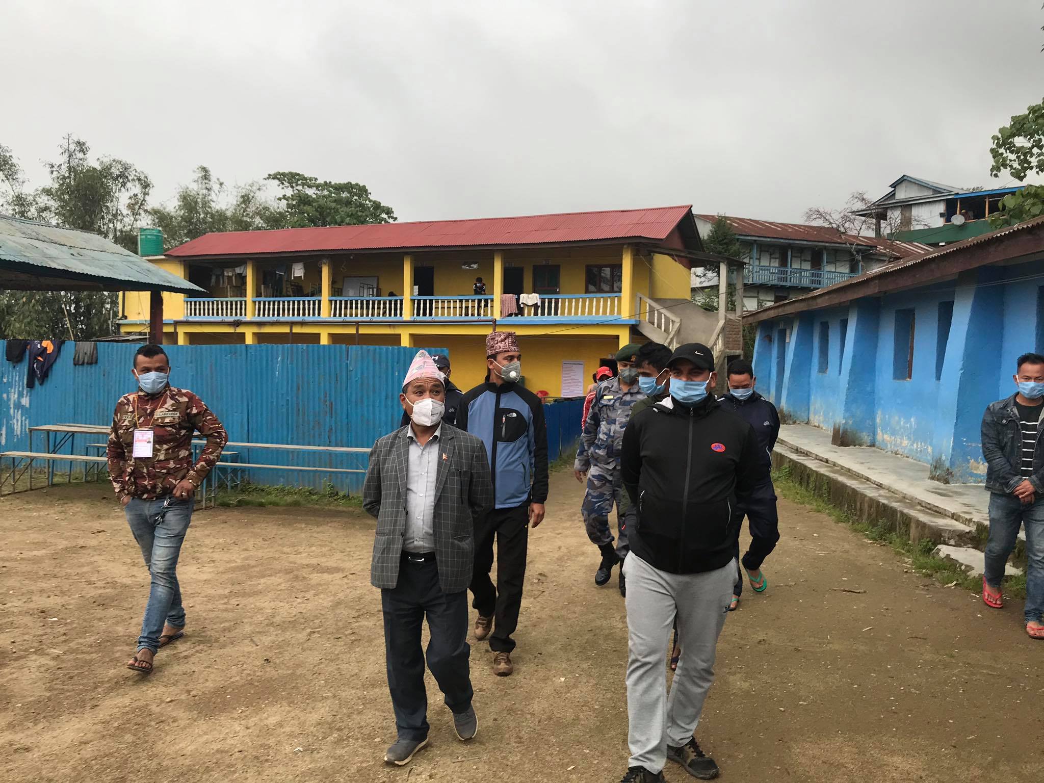 कृषि राज्यमन्त्री रानाले गरे क्वारेन्टाइन अनुगमन