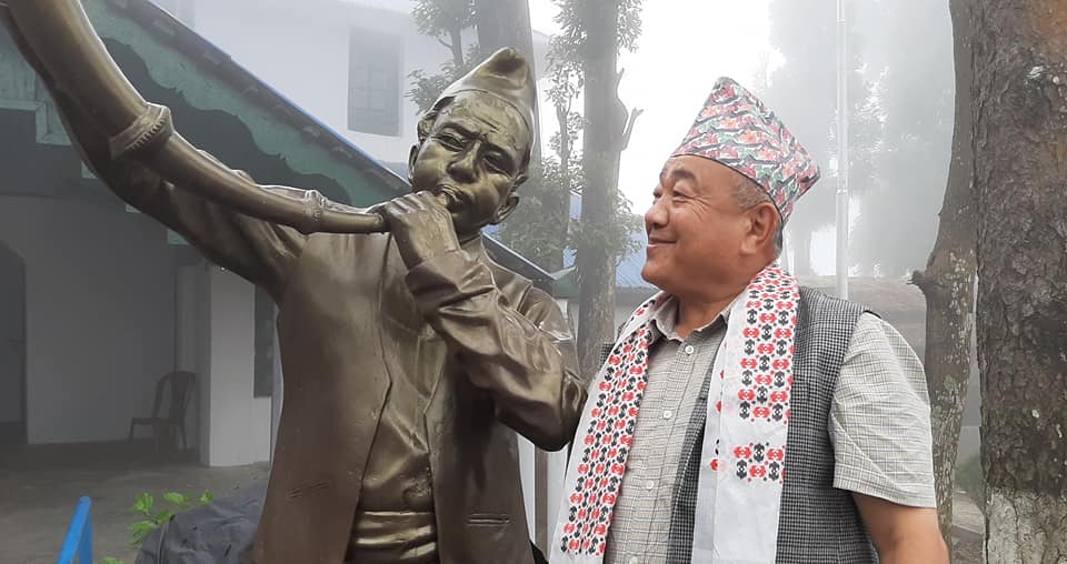 भानु जयन्तीको अवसरमा अरनिको संग्रहालयमा शालिक अनावरण